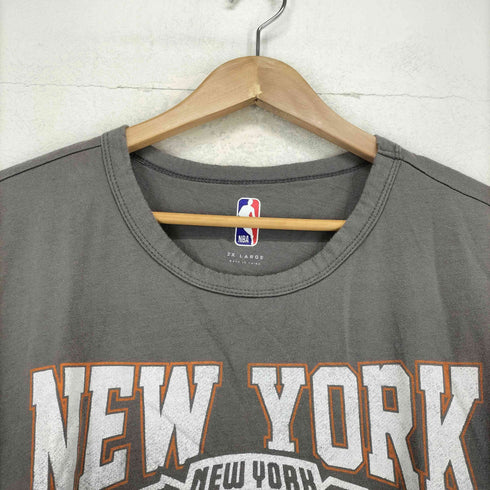 エヌビーエー NBA NEW YORK フロントプリントクルーネックTシャツ メンズ 2XL
