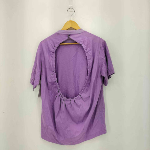 トーガプルラ TOGA PULLA ドロスト オープンバック クルーネックTシャツ レディース 38