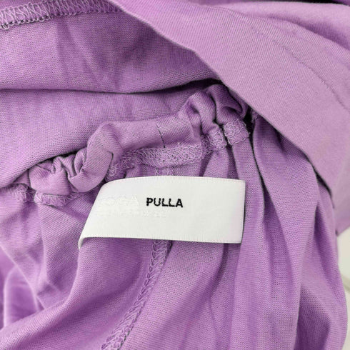 トーガプルラ TOGA PULLA ドロスト オープンバック クルーネックTシャツ レディース 38