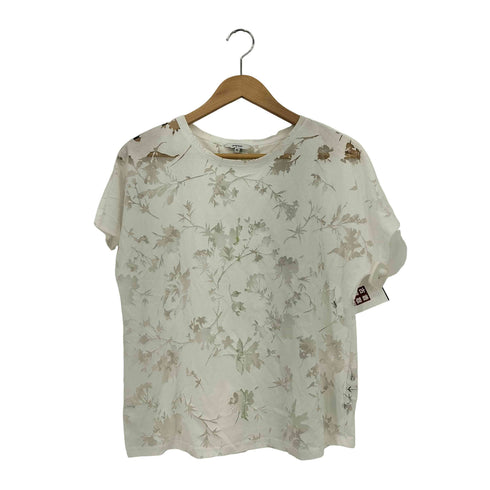 デシグアル Desigual T-SHIRT DEVORE GARDENS クルーネックTシャツ レディース import:M