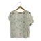 デシグアル Desigual T-SHIRT DEVORE GARDENS クルーネックTシャツ レディース import:M