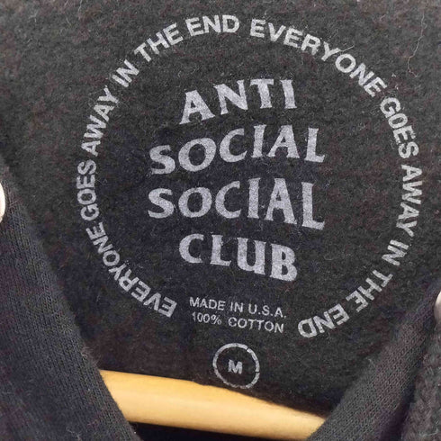 アンチソーシャルソーシャルクラブ ANTI SOCIAL SOCIAL CLUB CAR UNDERWATER HOODIE メンズ import:M