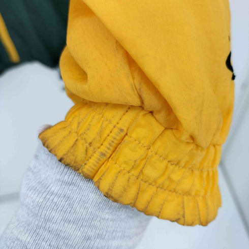 ロゴアスレチック LOGO ATHLETIC 90s NFL USフットボールチーム 裾ドローコード ジップアップ ナイロンジャケット メンズ import:XL