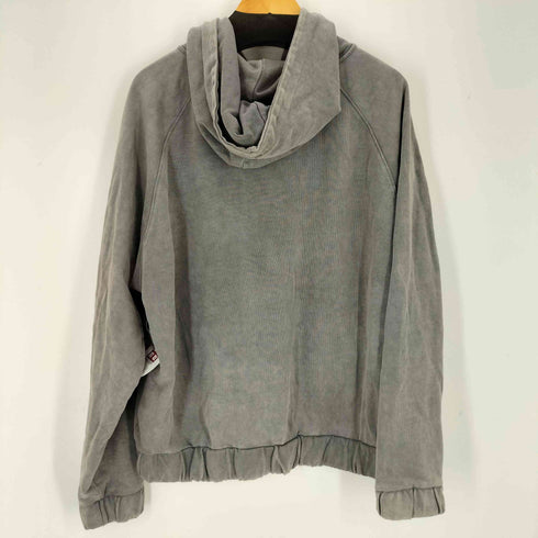 ザラ ZARA ウォッシュ加工ジップアップフーディ メンズ XL