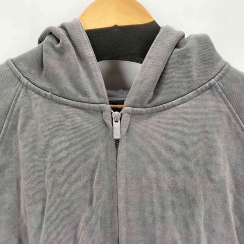 ザラ ZARA ウォッシュ加工ジップアップフーディ メンズ XL