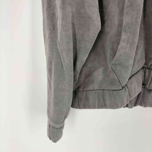 ザラ ZARA ウォッシュ加工ジップアップフーディ メンズ XL