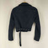 ザラ ZARA スエード ライダースジャケット レディース us xs