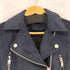 ザラ ZARA スエード ライダースジャケット レディース us xs