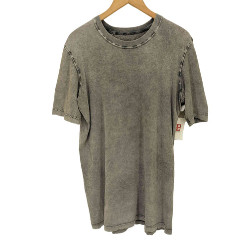 ボリスビジャンサベリ 11 by Boris Bidjan Saberi ムラ染め ロング クルーネックTシャツ アルチザン メンズ