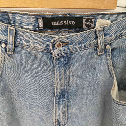 リーバイス Levis 98年製 SILVERTAB/シルバータブ MASSIVE マッシブ バギーデニム メンズ W36/L36