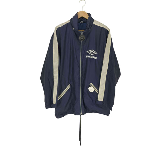 アンブロ UMBRO 90s- リップストップ ダブルダイヤモンド刺繍ナイロンジャケット メンズ