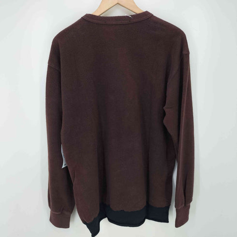 コムデギャルソンシャツ COMME des GARCONS SHIRT 90S クルーネック フリース バイカラー プルオーバー archive メンズ JPN:S