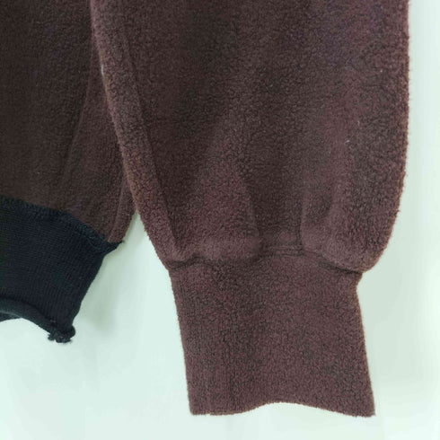 コムデギャルソンシャツ COMME des GARCONS SHIRT 90S クルーネック フリース バイカラー プルオーバー archive メンズ JPN:S