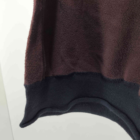 コムデギャルソンシャツ COMME des GARCONS SHIRT 90S クルーネック フリース バイカラー プルオーバー archive メンズ JPN:S