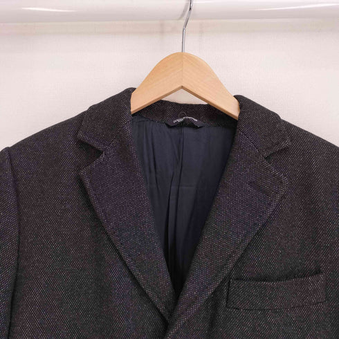 ドルチェアンドガッバーナ DOLCE&GABBANA ウール混 コットン 3B テーラードジャケット メンズ 44
