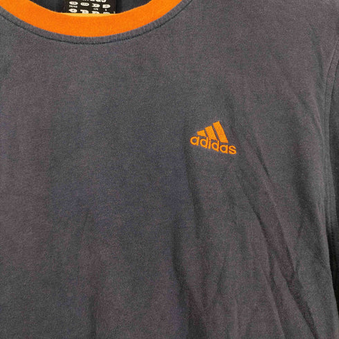 アディダス adidas 00S ロゴ刺繍 サイドライン リンガーT メンズ S