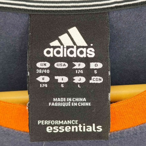 アディダス adidas 00S ロゴ刺繍 サイドライン リンガーT メンズ S