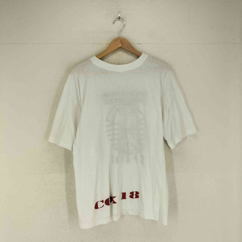 シングルステッチ 政治団体プリントS/S Tシャツ メンズ