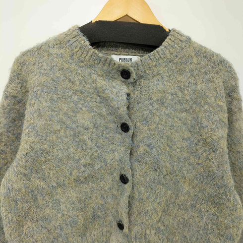 パブリュクス PUBLUX L/S ニットカーディガン レディース FREE