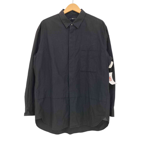 ユニクロプラスジェイ UNIQLO+J スーピマコットンオーバーサイズシャツ メンズ JPN:L