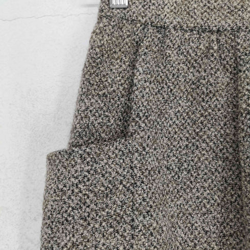 マックスマーラ MAX MARA 白タグウールミニスカート レディース 36