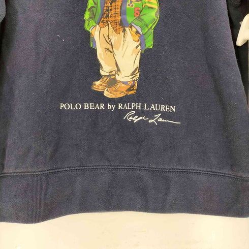 ポロラルフローレン POLO RALPH LAUREN ポロベア プリントクルーネックスウェット レディース M