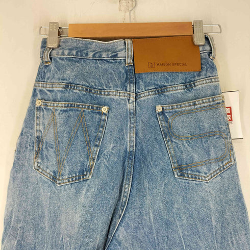メゾンスペシャル MAISON SPECIAL High Waist Cocoon Denim Pants レディース 36