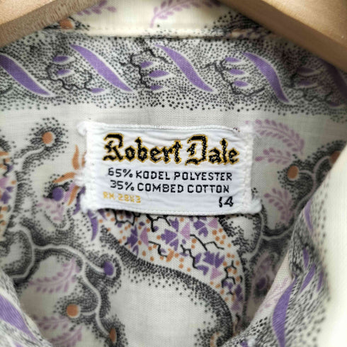 ronbertdale 70s ペイズリー柄 L/S シャツ メンズ 14