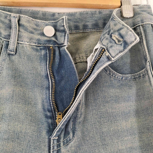 デイジー DAZY カーブワイドデニムパンツ レディース JPN:XS