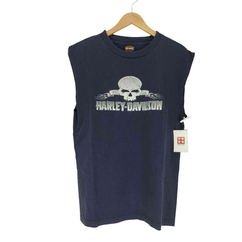 ハーレーダビッドソン HARLEY-DAVIDSON 両面プリントタンクトップ メンズ L