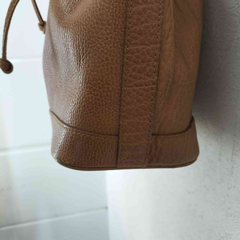 ラルフローレン RALPH LAUREN レザー バケットバッグ メンズ