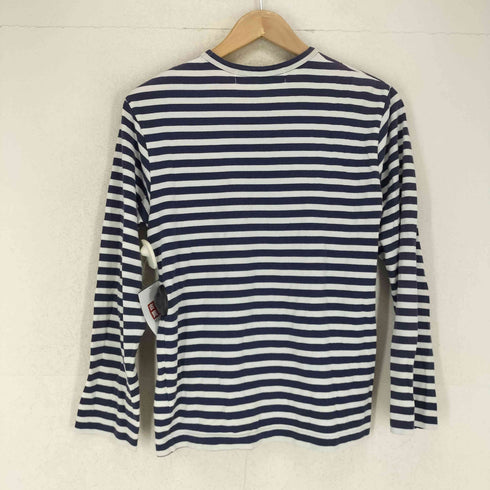 プレイコムデギャルソン PLAY COMME des GARCONS AD2003 ハート刺繍ボーダーL/S Tシャツ メンズ S
