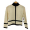 クレージュ courreges ウール ラインストーン ハイネックニット レディース 9R