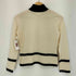 クレージュ courreges ウール ラインストーン ハイネックニット レディース 9R