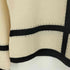クレージュ courreges ウール ラインストーン ハイネックニット レディース 9R
