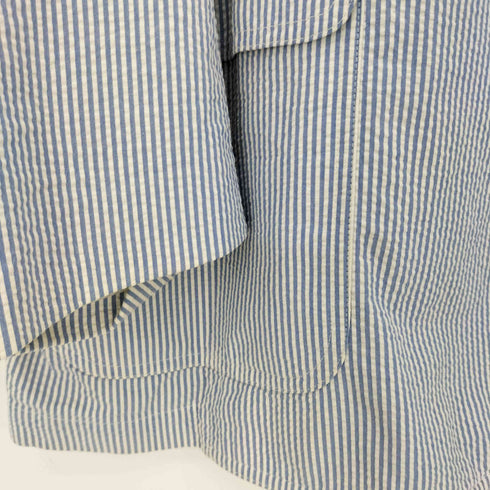 ポロバイラルフローレン Polo by RALPH LAUREN 90s ストライプ シアサッカー 3B テーラードジャケット メンズ import:XL