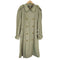 アクアスキュータム AQUASCUTUM MADE IN ENGLAND 玉虫 裏地チェックトレンチコート メンズ