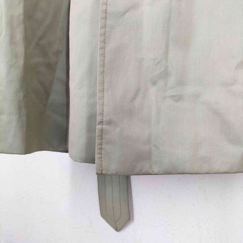 アクアスキュータム AQUASCUTUM MADE IN ENGLAND 玉虫 裏地チェックトレンチコート メンズ