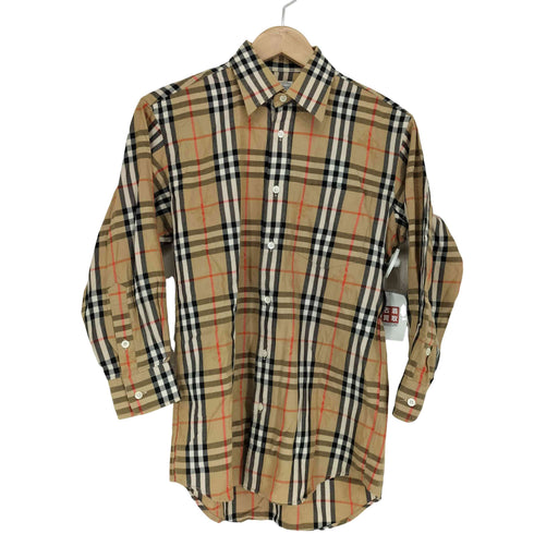 バーバリーズ BURBERRYS ノバチェック柄L/S シャツ メンズ S