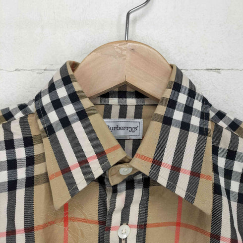 バーバリーズ BURBERRYS ノバチェック柄L/S シャツ メンズ S