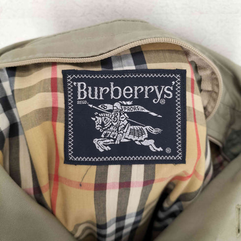 バーバリーズ BURBERRYS 裏地ノバチェック柄 ステンカラーコート メンズ