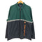ポロスポーツラルフローレン POLO SPORT RALPH LAUREN 90s ロゴプリント 刺繍 裏地メッシュ ラインテープ 切り替え サイドスリット ナイロン ジップアップ コーチジャケット メンズ import:L