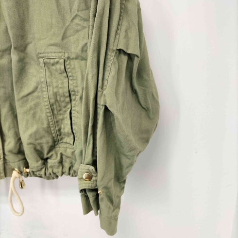 ザラ ZARA コットンマウンテンパーカー レディース import:S