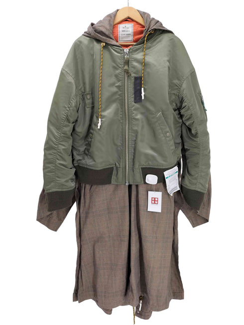 メゾンミハラヤスヒロ Maison MIHARA YASUHIRO 19-20AW MA-1ドッキングコート メンズ