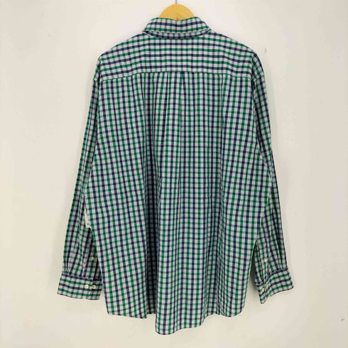 ブルックスブラザーズ BROOKS BROTHERS REGULAR FIT チェック コットン ボタンダウンシャツ メンズ import:XL