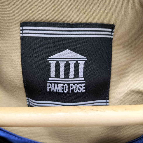 パメオポーズ Pameo Pose 19AW Caos Coat カオス コート ダブルブレスト ドッキング トレンチコート メンズ FREE