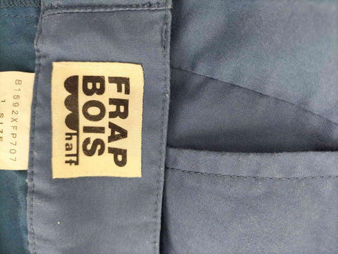 フラボア FRAPBOIS ベルト付き 1タック ワイド クロップド パンツ メンズ JPN:1