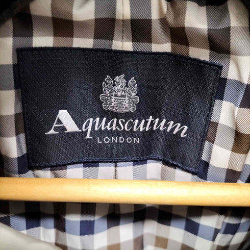 アクアスキュータム AQUASCUTUM スタンドカラースプリングコート レディース 34