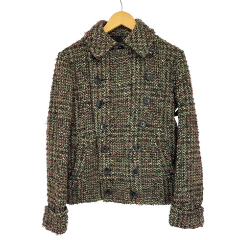 トリココムデギャルソン tricot COMME des GARCONS ツイードピーコート レディース JPN:M