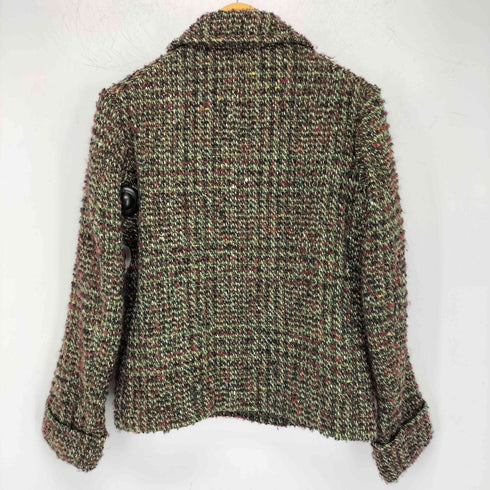 トリココムデギャルソン tricot COMME des GARCONS ツイードピーコート レディース JPN:M